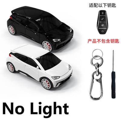 Étui à clés intéressant pour modèle de voiture Byd Seagull Étui à clés de voiture intelligent à distance pour Byd Han Tang Qin Plus Song Pro Max Yuan Dolphin E2 Black black