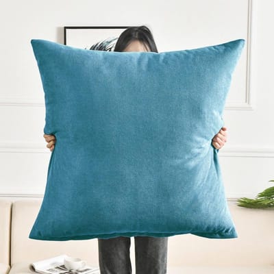 50x50/60x60/80x80CM Groot formaat sierkussenhoes Woonkamer Bank Effen kussenhoes Decor Huis Decoratieve kussensloop 50x50cm