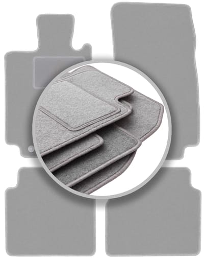 Grijze automatten voor: Mercedes S W220 lang (1998-2005)