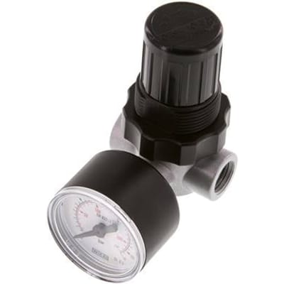 Drukregelaar G1/4'' 450l/min 0.5-10.0bar/7-145psi Zinkspuitgietstandaard 0