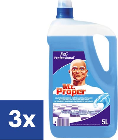 Mr. Proper Allesreiniger - Oceaan -  Voordeelverpakking - 3 x 5L