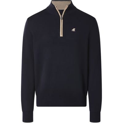 esmara Men Gebreide heren trui (Marineblauw, S)