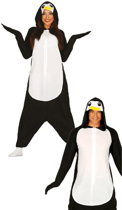 Fiestas Guirca - Volwassenkostuum Pinguin L (42-44) - Carnavalskleding - Carnaval - carnavalskleding 2027 - Carnaval kostuum