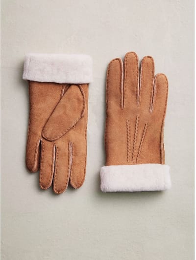 Next - Dames - N. Premium handschoenen van schapenvacht - Bruin