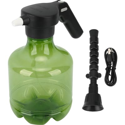 Pulvérisateur électrique pour plantes 3 L PP 800 mAh Buse rotative Pulvérisateur automatique de jardin pour vert