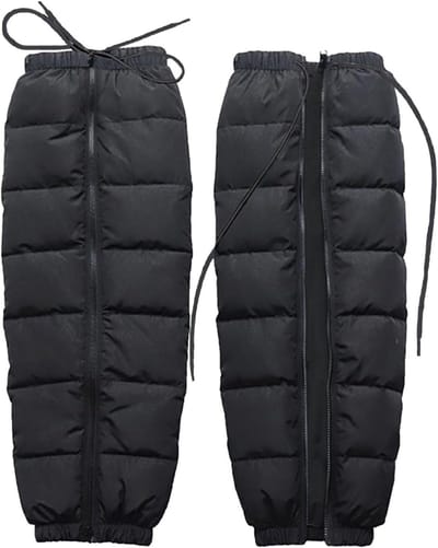 Motorfiets Beenhoes - Warme Kniebeschermers - Winter Ritten - Verstelbare Banden - 60 cm Lengte - Zwart