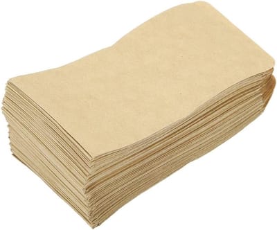 100 Stuks Hybride Zaad Enveloppen van Kraftpapier voor Opslag van Maïs, Tarwe en Rijst (6 x 11 cm)
