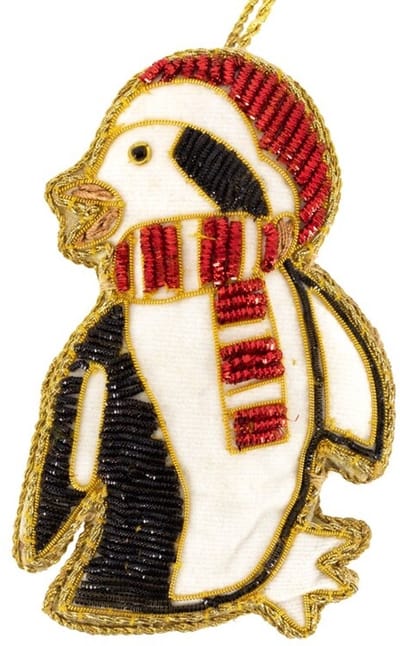 Hanger met kralen Pinguin