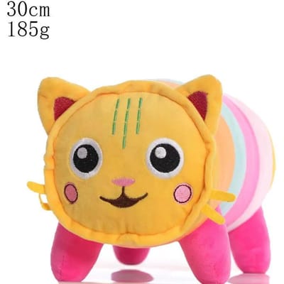 25cm 8 Stuks Gabby Pop Pluche Speelgoed Set Zeemeermin Kat Knuffeldier Kerstcadeau voor Kinderen