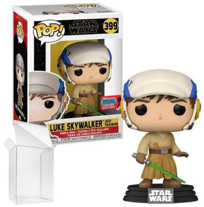 Funko Pop! Star Wars - Luke Skywalker Jedi Training #399 Fall Convention Exclusive