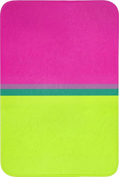 Badmat 60x90 cm - Antislip - Strepen - Modern - Kleurrijk - Badmatten voor badkamer - Badkamermat - Douchemat - Badkamer mat