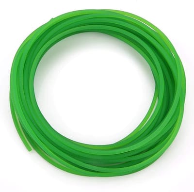 Dailygoods- Transmissieband - Ronde PU Band - 3mm x 10m - Slijtvast - Schokbestendig - Eenvoudige installatie - Hoge treksterkte - Rondband