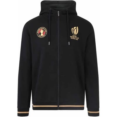 Frankrijk webb ellis rugby world cup trophy zip hoodie 2023
