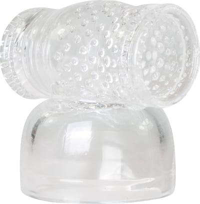 EasyToys - Wand Collection - Opzetstuk met Masturbator - Transparant