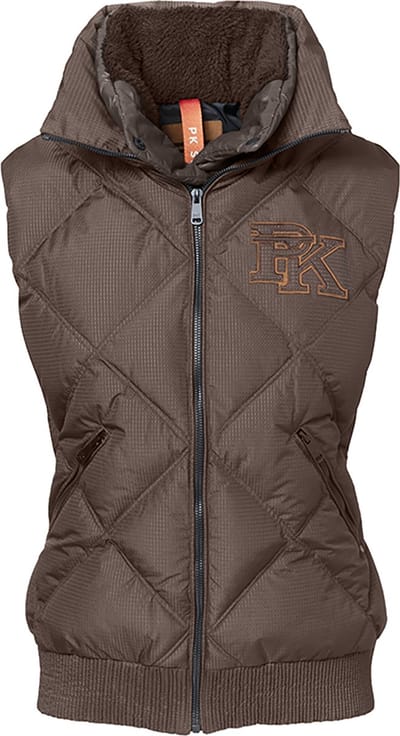 PK International - Bodywarmer - Dames - Waterafstotend - Ademend - Mizar - Bruin - S/36
