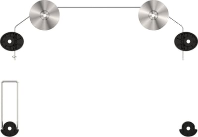 HOME It® TV Beugel - Super Plat Wandmodel - VESA 100x100 tot 800x400 - Voor 13-70 Inch TV’s - Max. 50 kg - Zwart