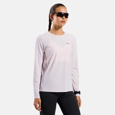 Odlo Zeroweight Chill-Tec  Hardloopshirt Dames