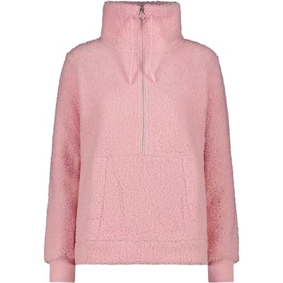 Dames sweatshirt met halve rits CMP