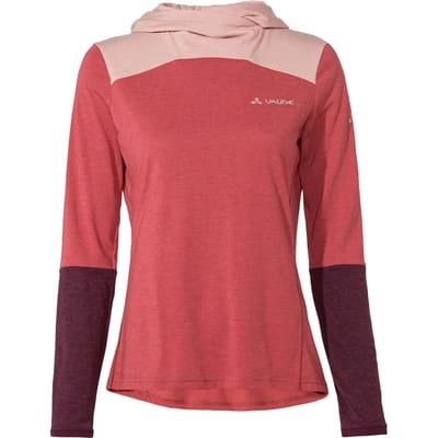 Vaude Bike Tremalzo T-shirt Met Lange Mouwen Roze 36 Vrouw