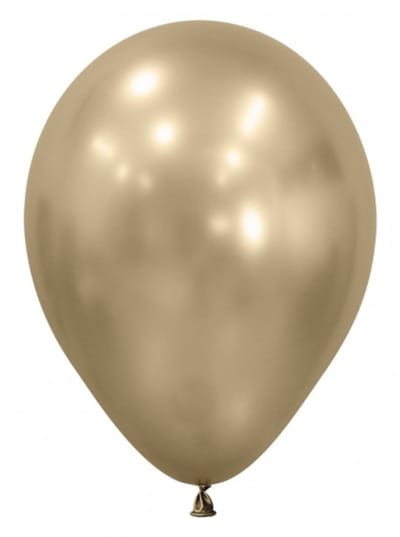 Latex ballonnen Sempertex Silk gold dust, 12inch - 12 stuks