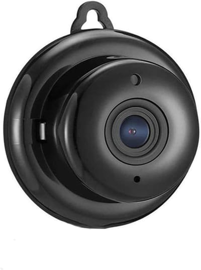 Mini Camera - Spycam Verborgen Camera - Beveiliging Thuis - Nachtzicht Bewegingsdetectie - 4.2 cm - Zwart