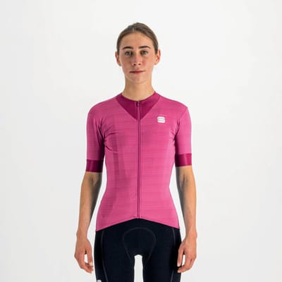 Sportful KELLY Fietsshirt Korte Mouwen Dames Cyclamen - Vrouwen - maat XL