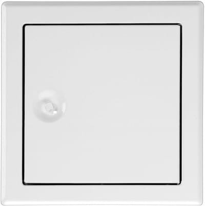 Revisieklep Deur - Toegangsdeur Afwerking - Toegang Afschermen - Vierkante Sluiting - 400 x 400 mm - Wit