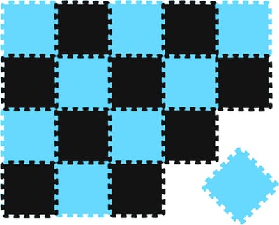 Van dag Één: 18-delige Baby Puzzel Speelmat - 30x30 EVA Schuim Kruipmat Vloermat Speeltapijt Kind