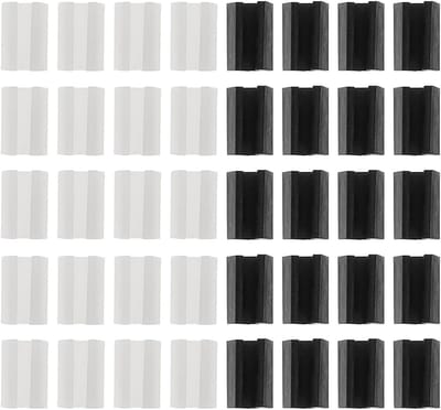 Vloerbeschermers - Meubeldoppen - Meubels Beschermen - Antislip Ontwerp - 40 Stuks - Diverse Kleuren