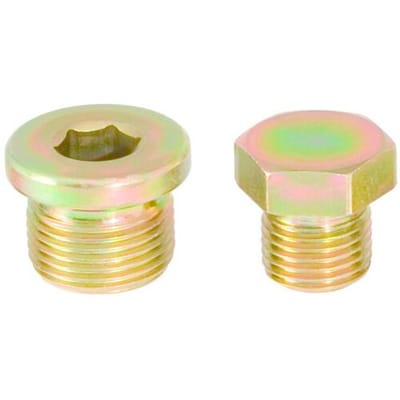KS Tools 150.1447 Olieaftapschroeven voor oliecarterreparatie, M13x1,5, verpakking van 10 stuks