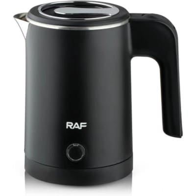 Reis Elektrische Waterkoker Thee Koffie 0.8L Roestvrijstalen Draagbare Waterkoker Pot Voor Hotel Familie Reis Keuken Slimme Waterkoker Pot EU gray