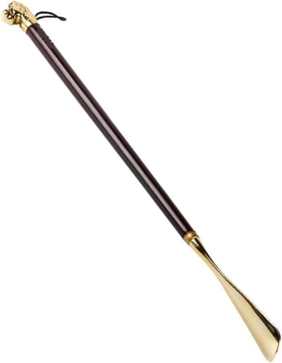 Lange Schoenlepel - Hulpmiddel - Schoenen Aantrekken - Duurzaam Lichtgewicht - 58 cm - Zwart