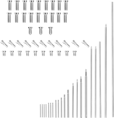 Oboe Reparatie Set - Oboe Onderhoud - Instrument Reparatie - Roestbestendig Staal - Niet Gespecificeerd - Zilverkleurig