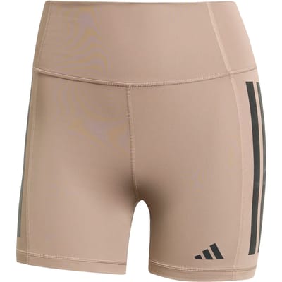 Adidas Opt 3s 1/4 Leggings Chalky Brown Größe: L 3" | Sport-Leggings Outlet | Damen | Braun