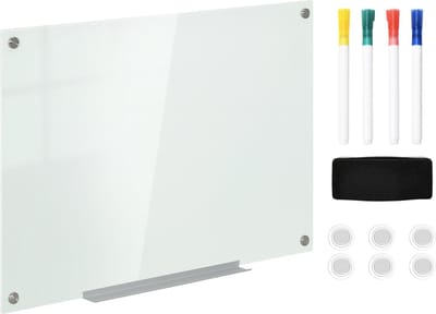 Vinsetto Magnettafel mit Trockenwischer, Magneten und Stiften 911-015V01