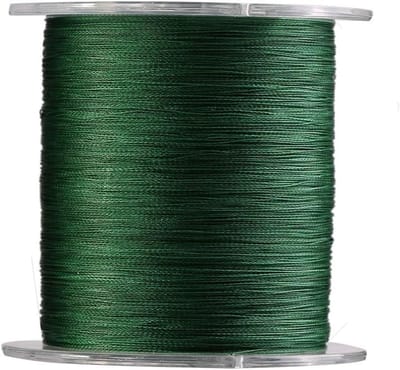 ByShane - Vislijn 300m Groen | 4 Strengen Multifilament Vis Touw | Sterk en Duurzaam | Voor Hengelsport | Diverse Maten