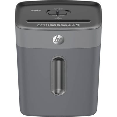 HP OneShred 815CC - Papierversnipperaar - 8 Vel, P-4 / DIN 66399 - Shredder - 15L - Kantoor/ Thuisgebruik - Antraciet
