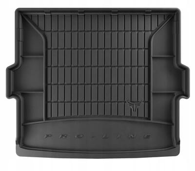 Rubberen kofferbakmat met organizer – Citroën DS7 Crossback vanaf 2017 – Bovenvloer met zijvakken – Duurzaam en geurloos