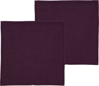 Södahl organic Spectrum Vaatdoek 30 x 30 cm 2 stuks Purple