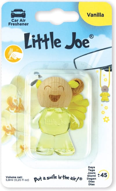 Little Joe Bottle autogeur - Vanilla - 45 dagen - autoluchtverfrisser