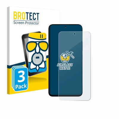 BROTECT - Screenprotector voor Xiaomi Poco M7 Plus - Folie Beschermfolie Beschermglas matte 3 Stuks