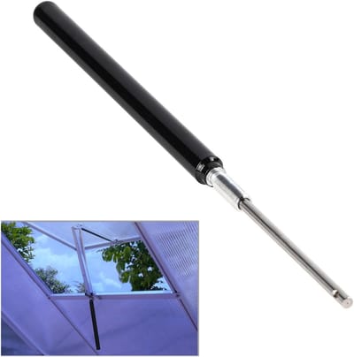 Automatische raamopener - Ventilatieopener kas - Kas temperatuur regelen - Werkt op zonne-energie - 7 kg capaciteit - Metaal