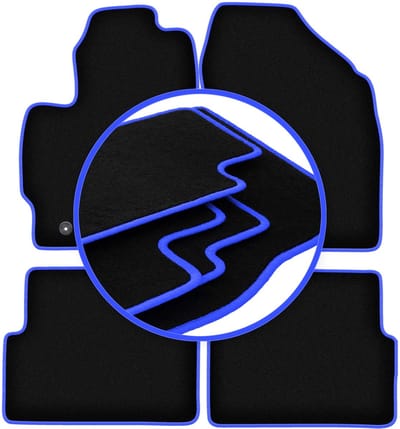 CARLUX-BLUE automatten voor: Toyota Auris I hatchback (2007-2012)