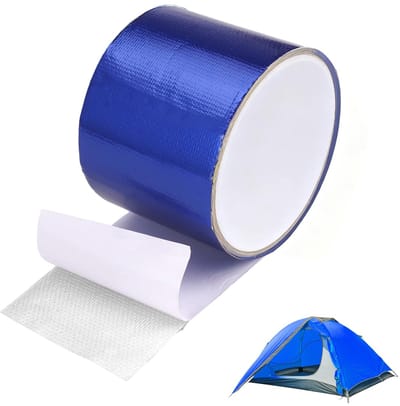 Dailygoods- Reparatietape Sterk Klevend - Zeilreparatieband - Waterdicht - Slijtvast - 7.5 M X 8 CM - Duurzaam Materiaal - Zeilband