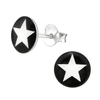 Aramat Jewels | Oorbellen | Zilveren Ster Oorbellen - Aramat Jewels Set | | | |6mm | Zilver | Kinderen, Volwassenen | Verkleurd niet