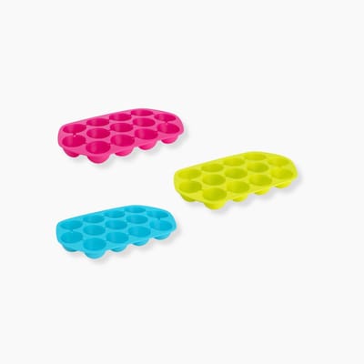 IJsblokjes Tray – Kunststof IJsblokjesvorm – Ice Cube Tray / IJsblokjesmaker – 13-vaks – Herbruikbaar
