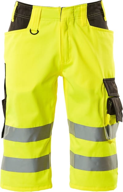 Mascot Safe Supreme Shorts, lange 15549-860 - hi-vis geel/donkerantraciet - C44