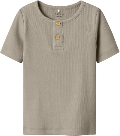 NAME IT NMMKAB SS TOP NOOS Jongens Top - Pure Cashmere