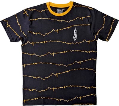 Slipknot - The End So Far TribalS & Barcode Ringer Heren Tshirt - S - Zwart