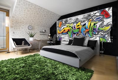 Graffiti Street Art Photo Wallcovering